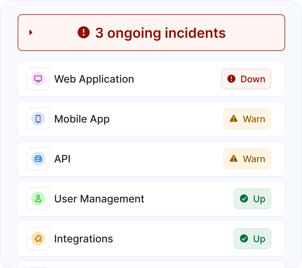 How status page aggregator works
